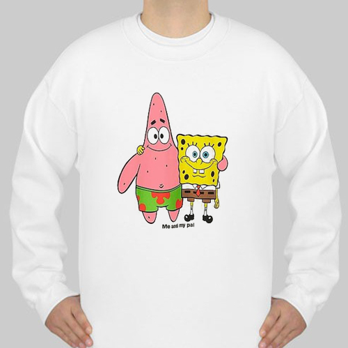 spongebob and patrick sweatshirt
